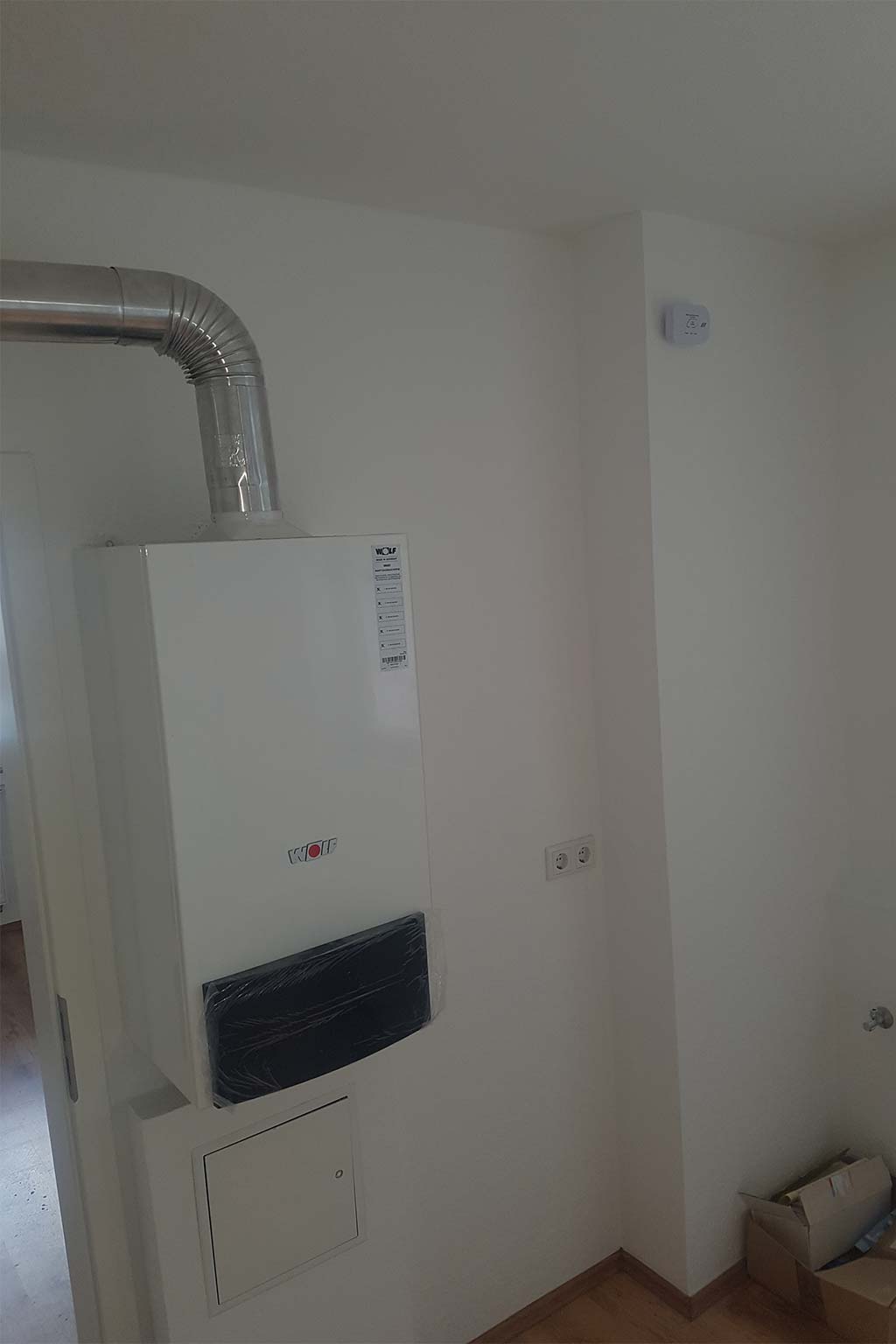 Warmwasseraufbereitung in Wohnung
